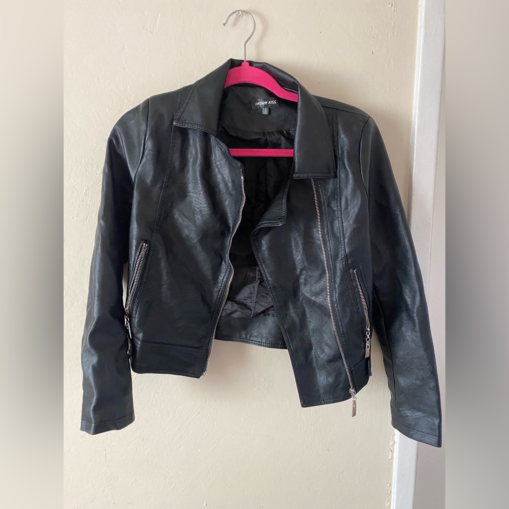 Womens Black Leather Jacket